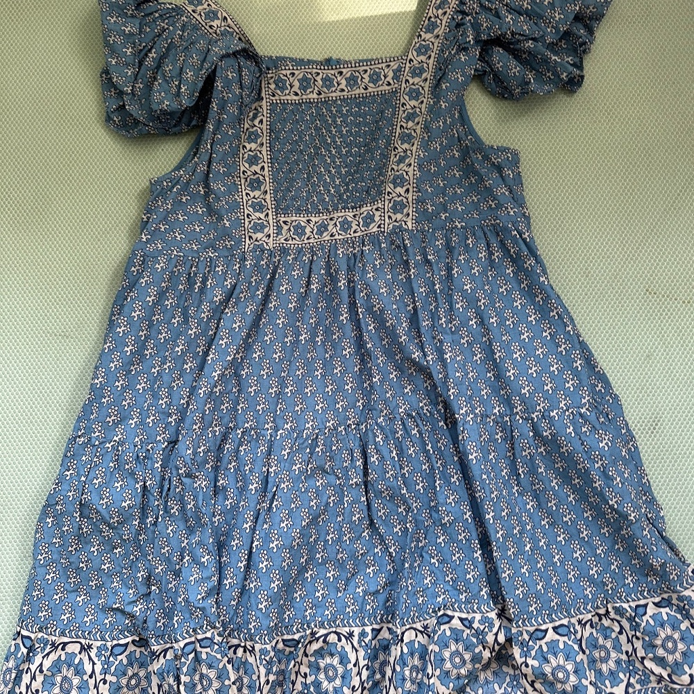 Sea blue sundress size L